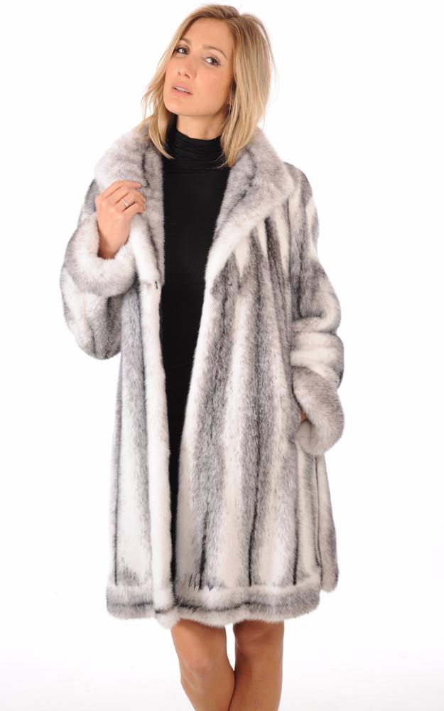 la canadienne Manteau Vison Black Cross