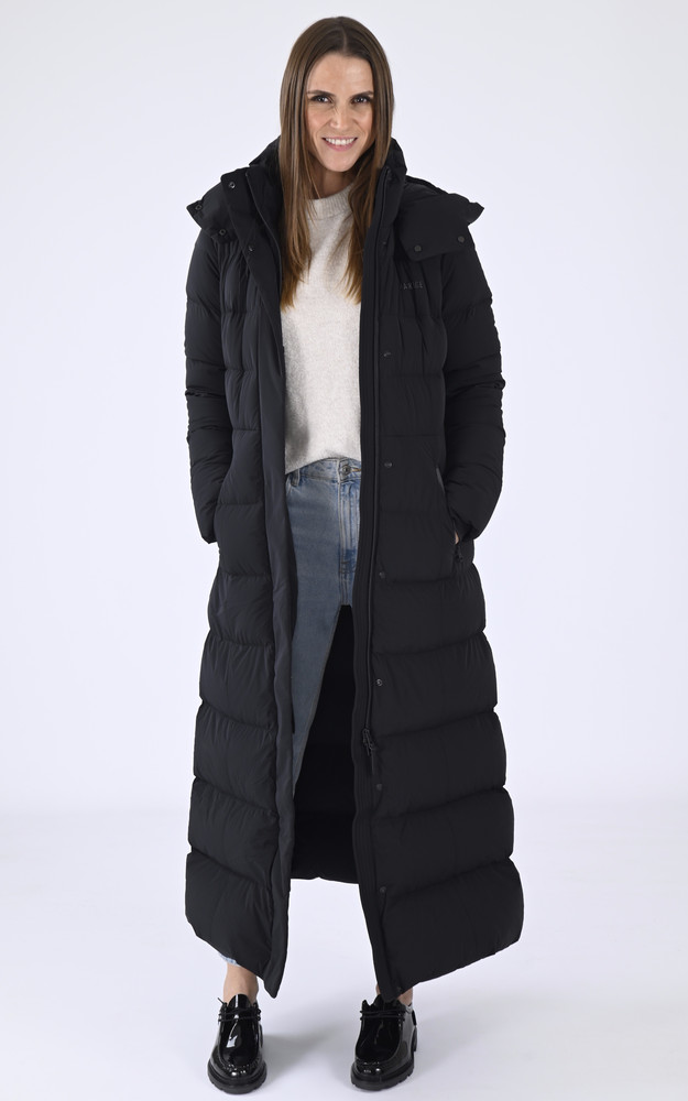 La Canadienne Maxi Doudoune Calina-city Noire