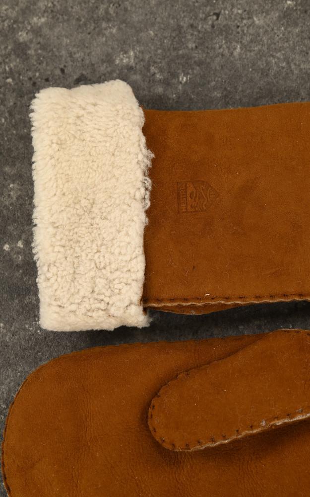 La Canadienne Mouffles Agneau Velours Camel