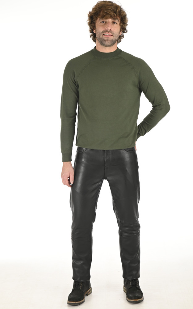 La Canadienne Pantalon Booling Vachette Grainée