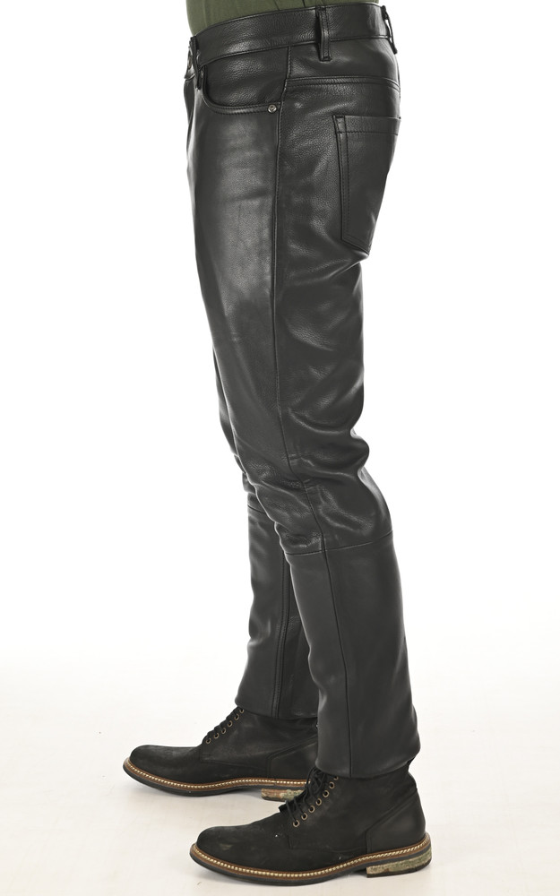 La Canadienne Pantalon Booling Vachette Grainée