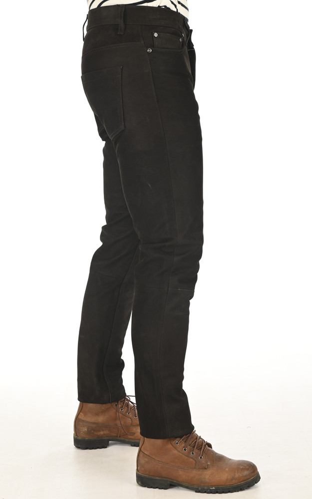 La Canadienne Pantalon Bowling Vachette Nubuck