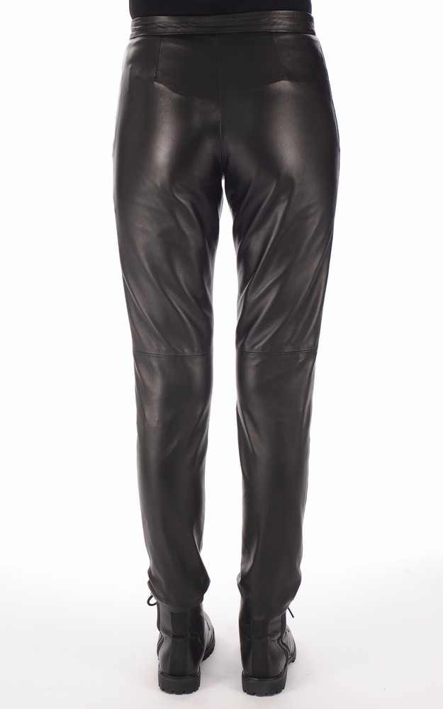 La Canadienne Pantalon Chino Femme Noir