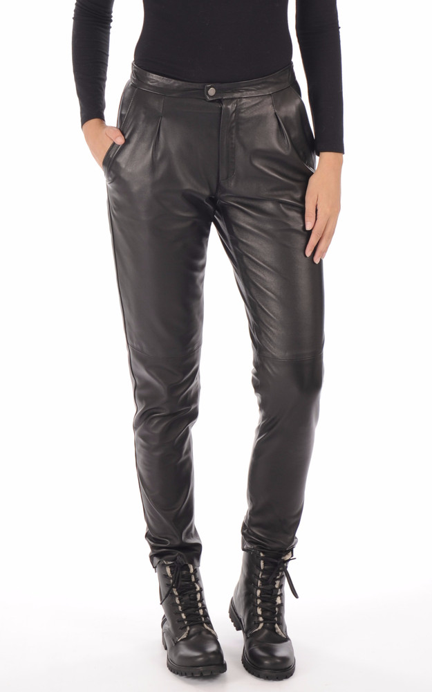 la canadienne Pantalon Chino Femme Noir