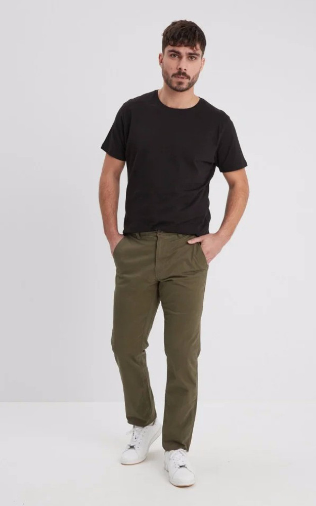 La Canadienne Pantalon Chino Kaki