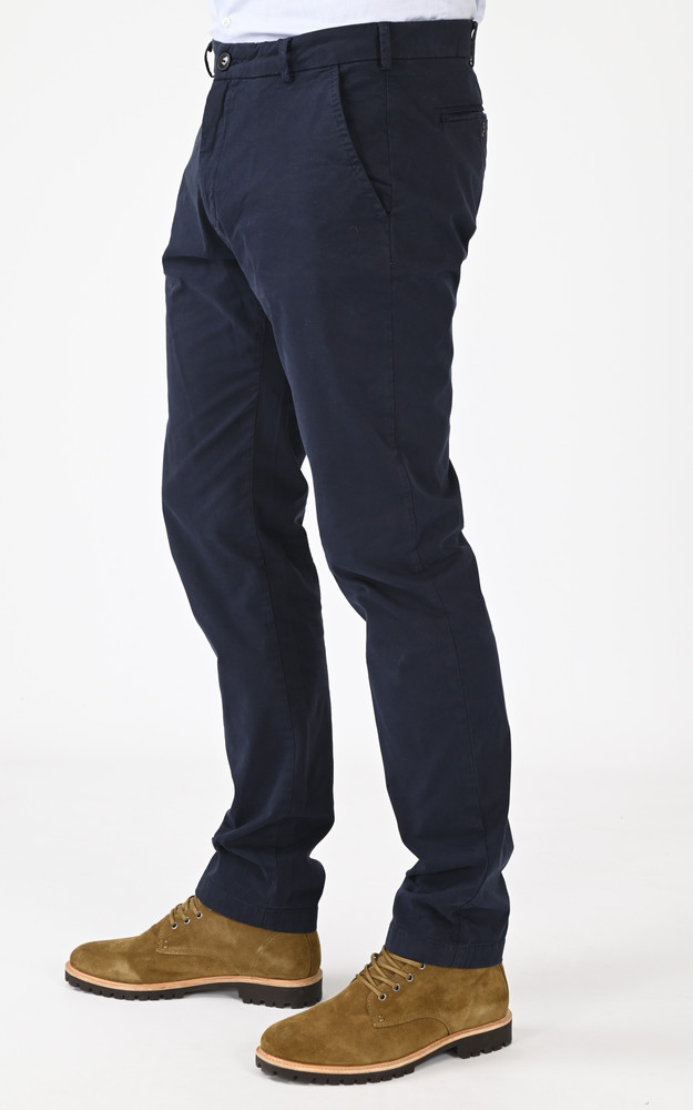La Canadienne Pantalon Chino TRJO70 Bleu Marine