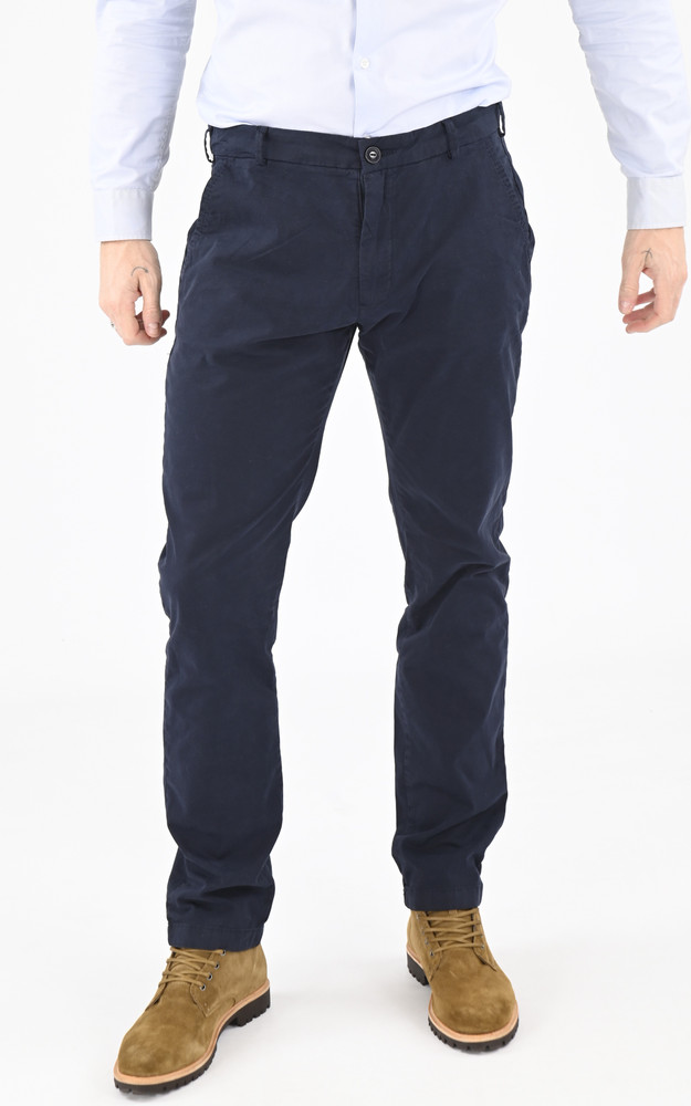 la canadienne Pantalon chino TRJO70 bleu marine