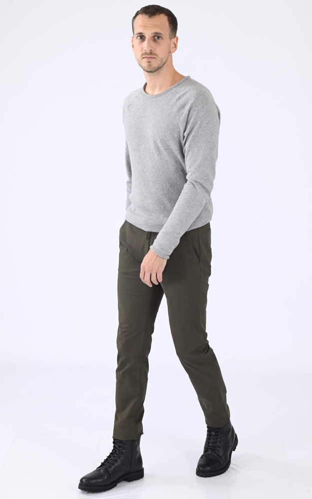 La Canadienne Pantalon Chino TRJO70 Kaki