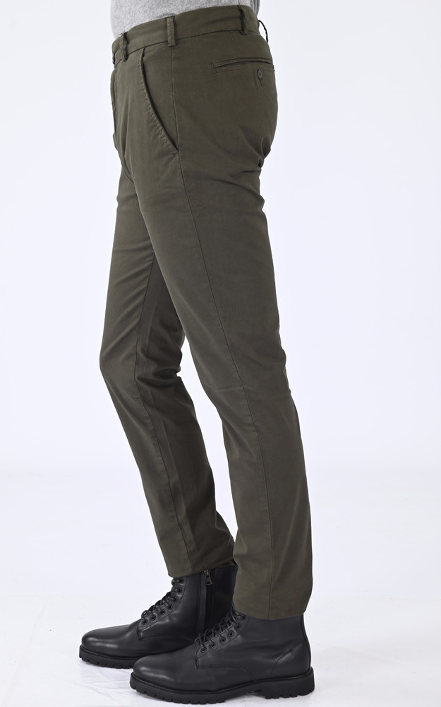 La Canadienne Pantalon Chino TRJO70 Kaki