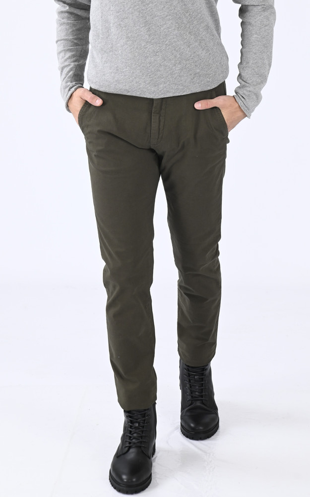 la canadienne Pantalon chino TRJO70 kaki