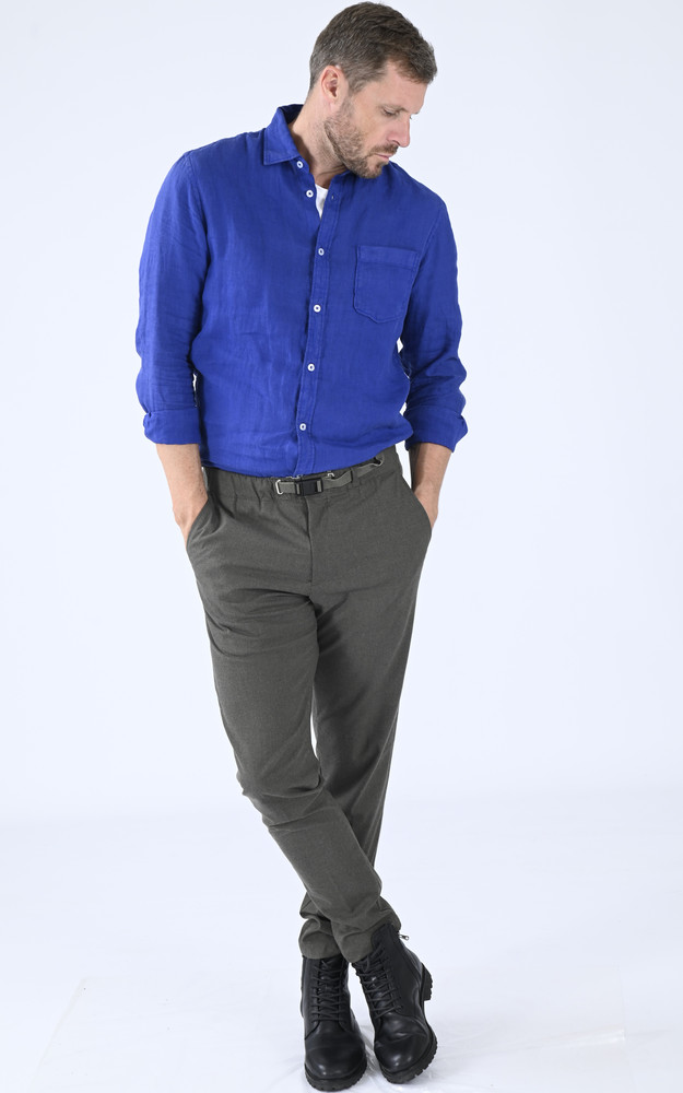 La Canadienne Pantalon En Coton Vert