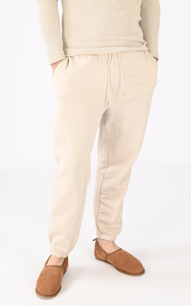 la canadienne Pantoufles mixte mouton camel