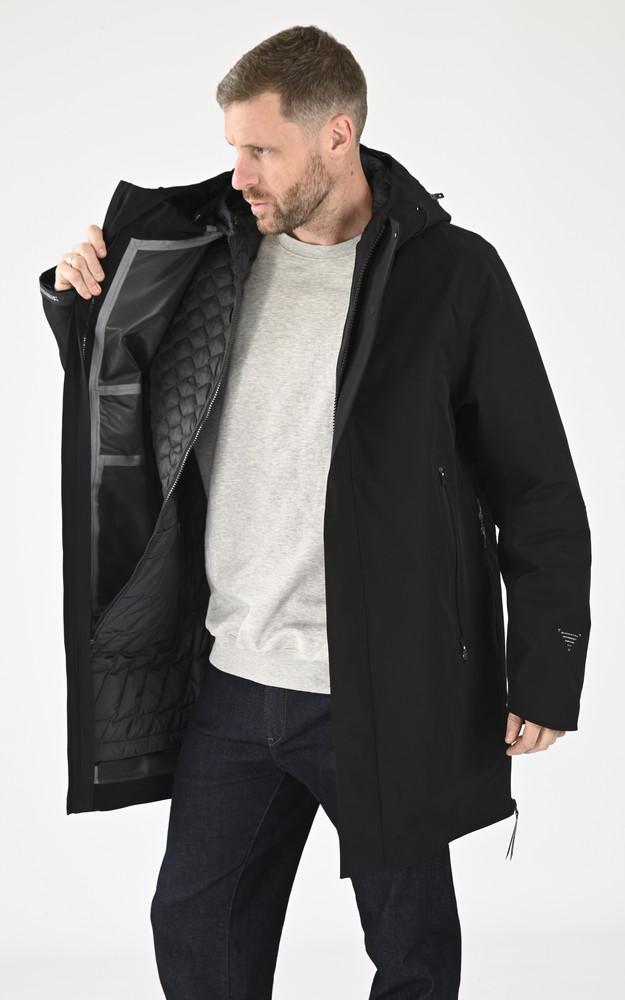 La Canadienne Parka 3en1 Plank QM434 Noir