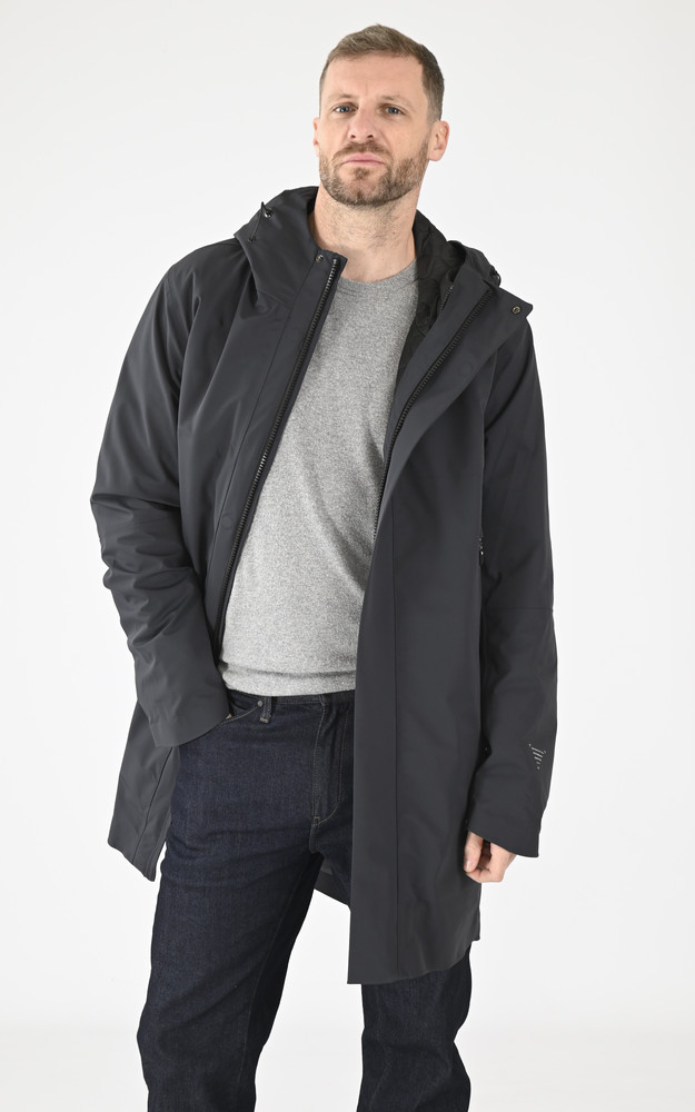 la canadienne Parka 3en1 Plank QW427 gris foncé