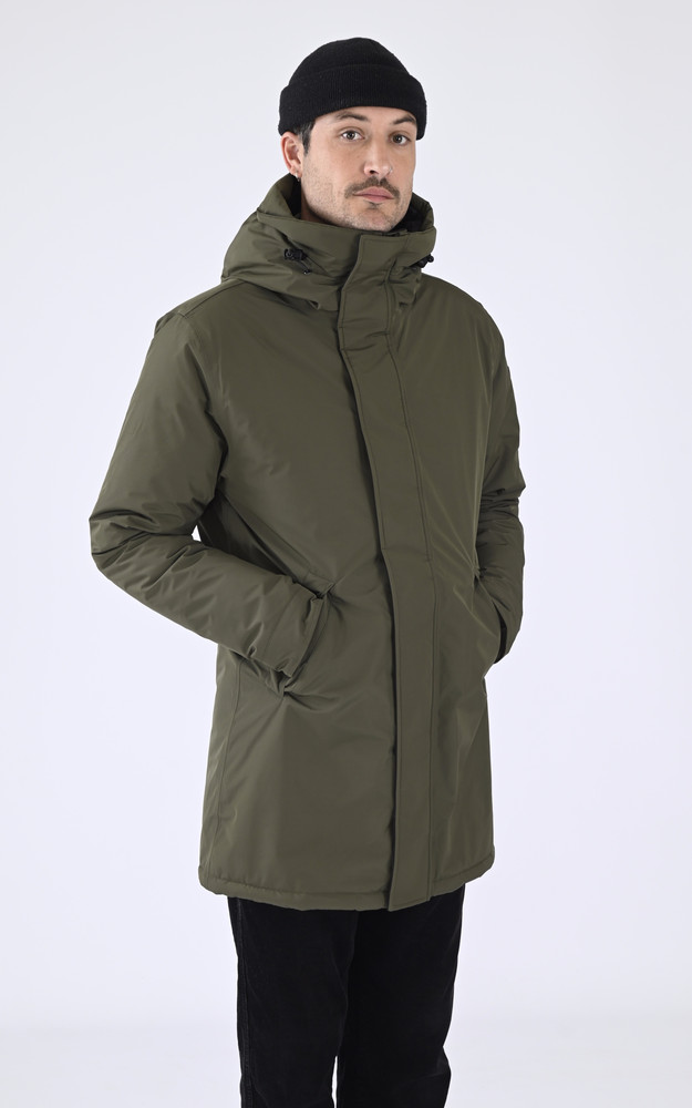 La Canadienne Parka à Capuche Pierre 3L Kaki