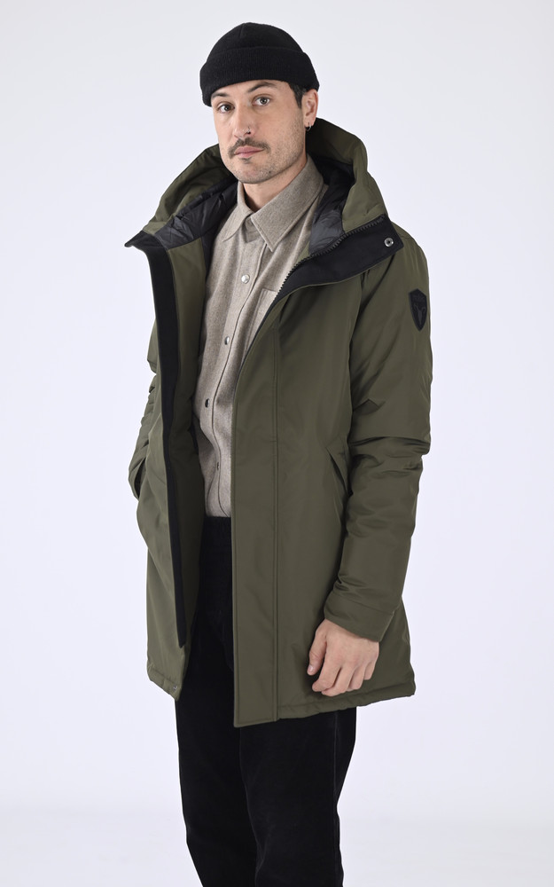 la canadienne Parka à capuche Pierre 3L kaki