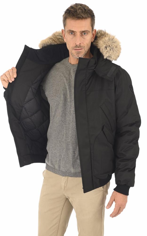 La Canadienne Parka Bombers Dylan Noir