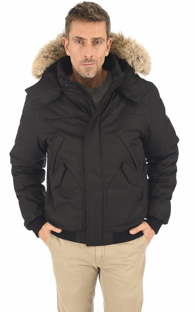 la canadienne Parka bombers Dylan noir