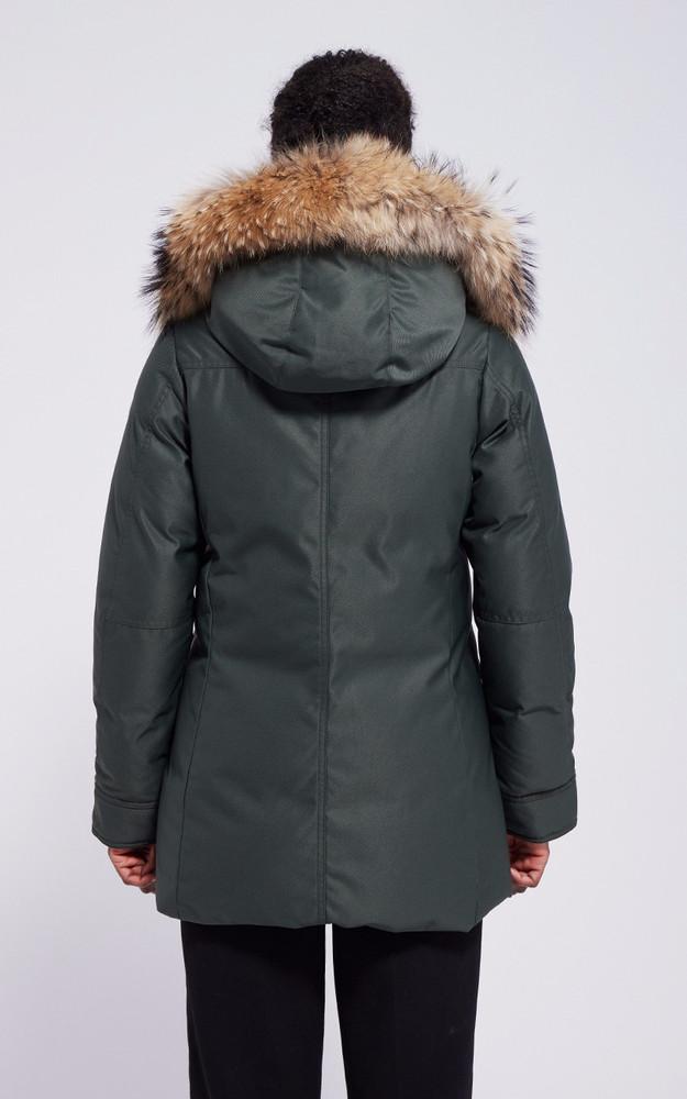 La Canadienne Parka Bordeaux Deep Khaki