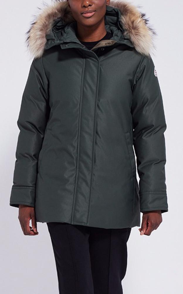 La Canadienne Parka Bordeaux Deep Khaki