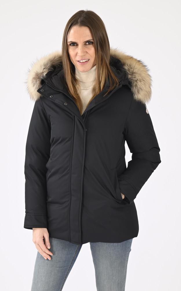 La Canadienne Parka Bordeaux Noire