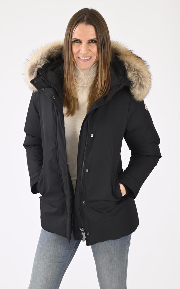 la canadienne Parka Bordeaux noire