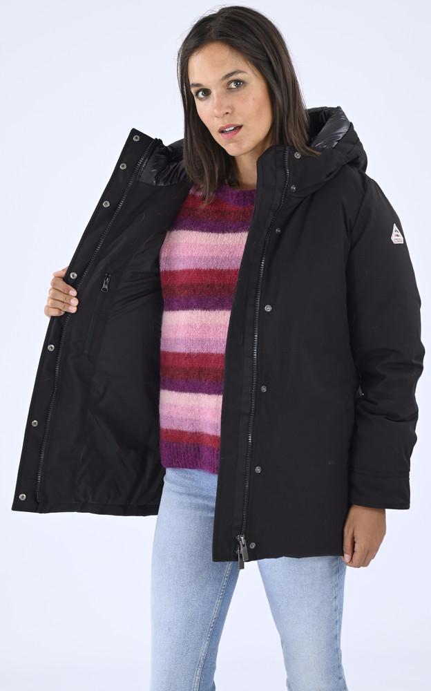 La Canadienne Parka Chaude Charlotte Noir