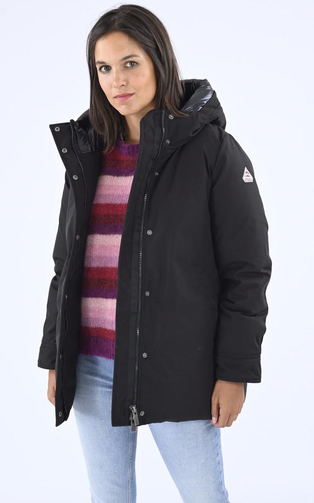 la canadienne Parka chaude Charlotte noir