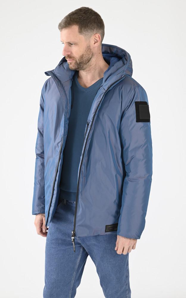 La Canadienne Parka Courte Milo Bleue