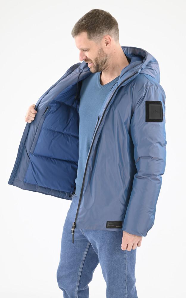 La Canadienne Parka Courte Milo Bleue