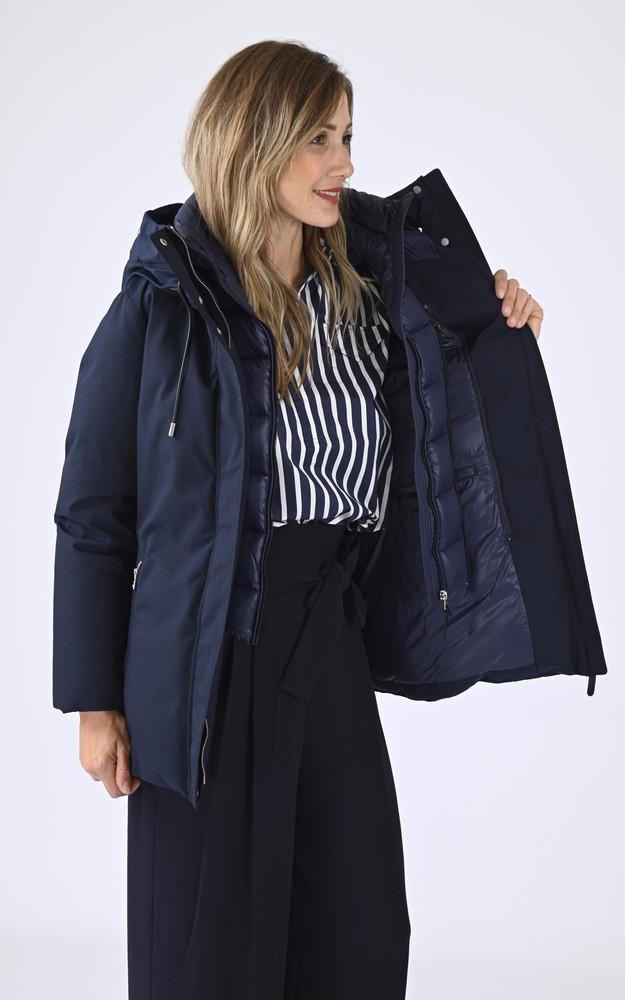 La Canadienne Parka Jeni-FZ Marine