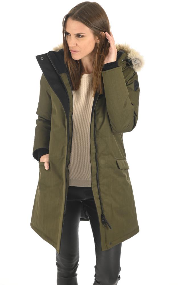 la canadienne Parka Rebecca kaki