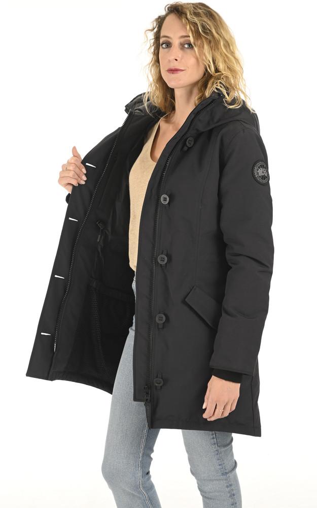 La Canadienne Parka Rossclair Black Disc Navy