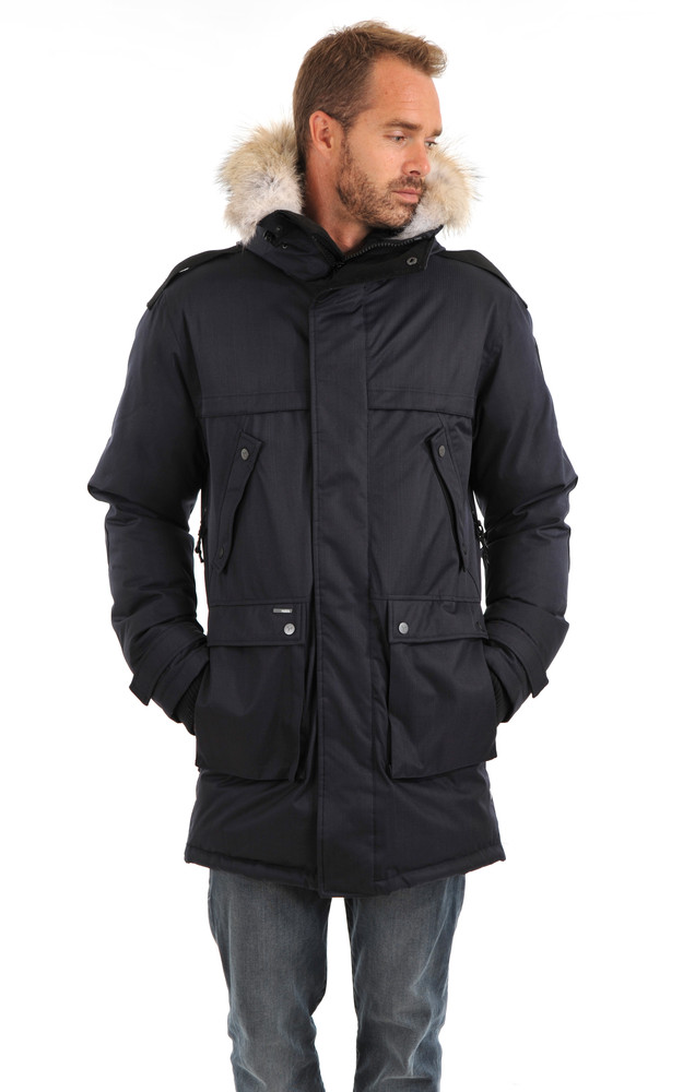 la canadienne Parka Yatesy navy
