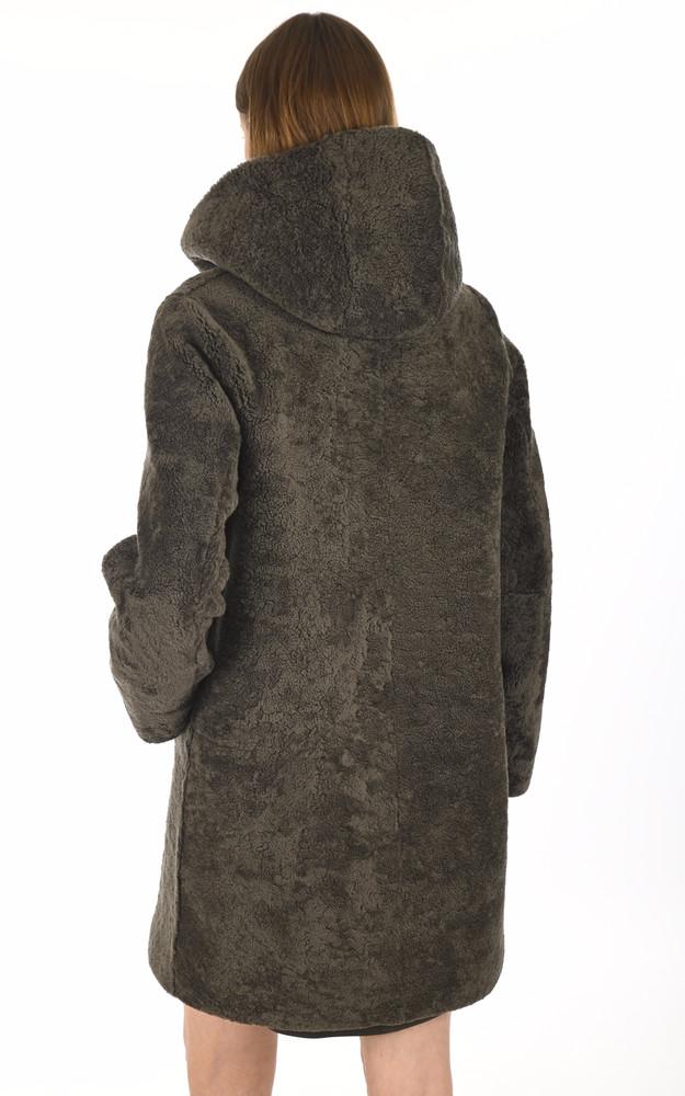 La Canadienne Peau Lainée Agneau Kaki