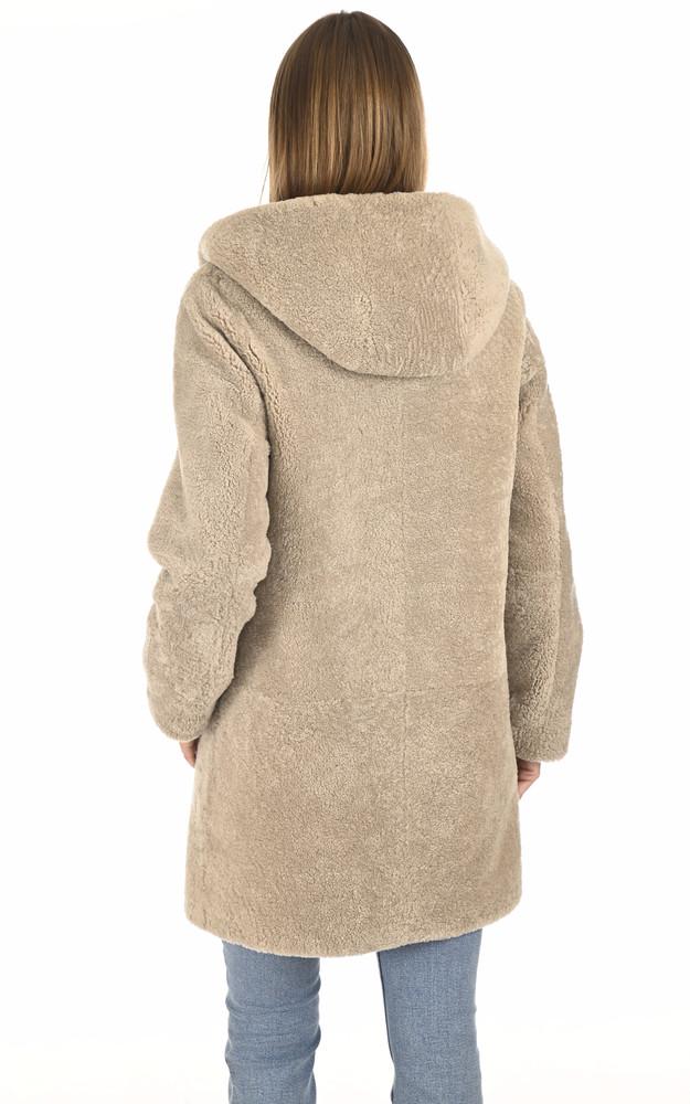 La Canadienne Peau Lainée Agneau Taupe