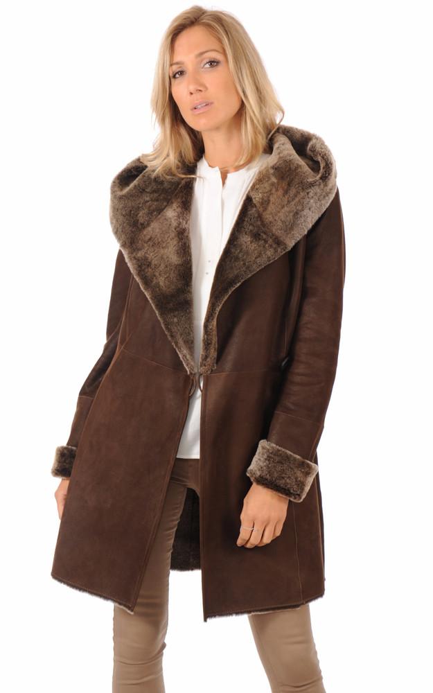 La Canadienne Peau Lainée Marron