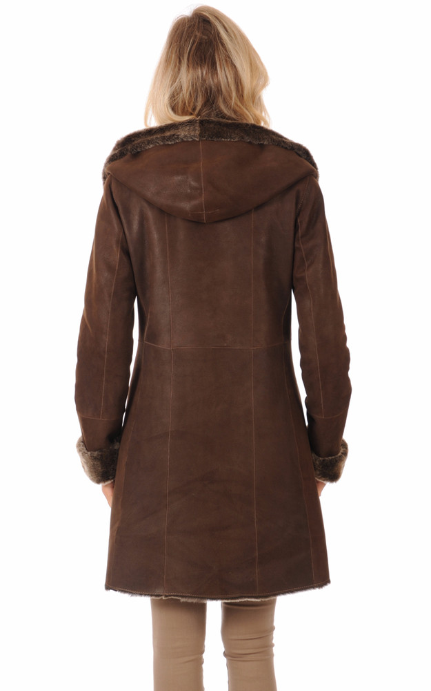 La Canadienne Peau Lainée Marron