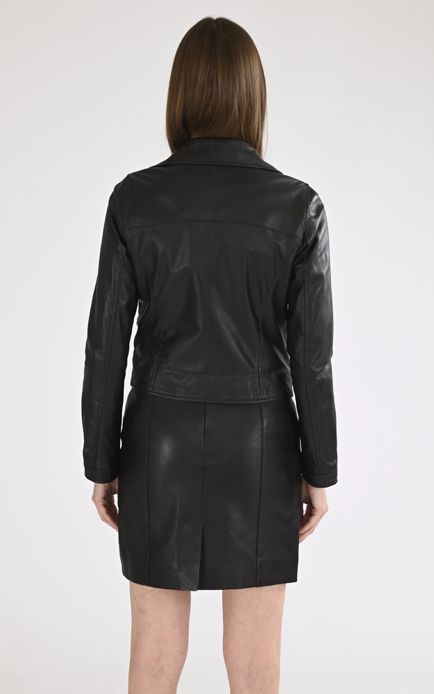 La Canadienne Perfecto Agneau Maxine Noir