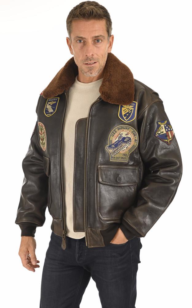 la canadienne Pilote G1TG marron