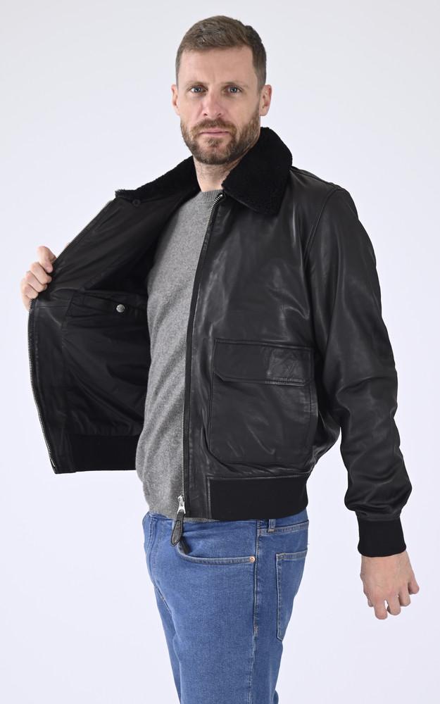 La Canadienne Pilote Lc Pilot Lamb NOIR