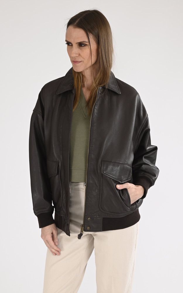 La Canadienne Pilote Oversize Lcw Daisy Marron