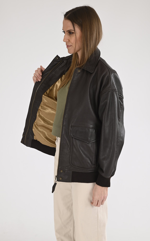 La Canadienne Pilote Oversize Lcw Daisy Marron