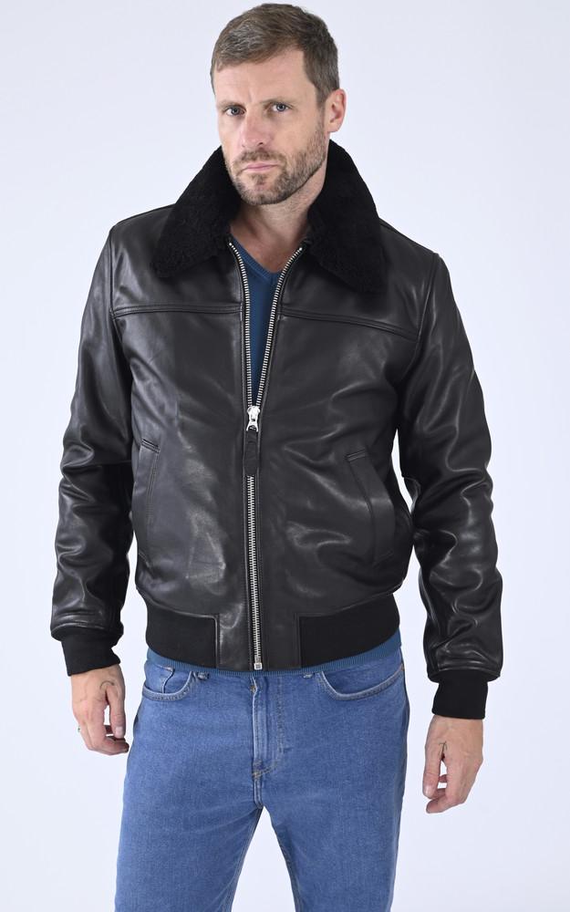 La Canadienne Pilote Vachette Lc Officier Noir