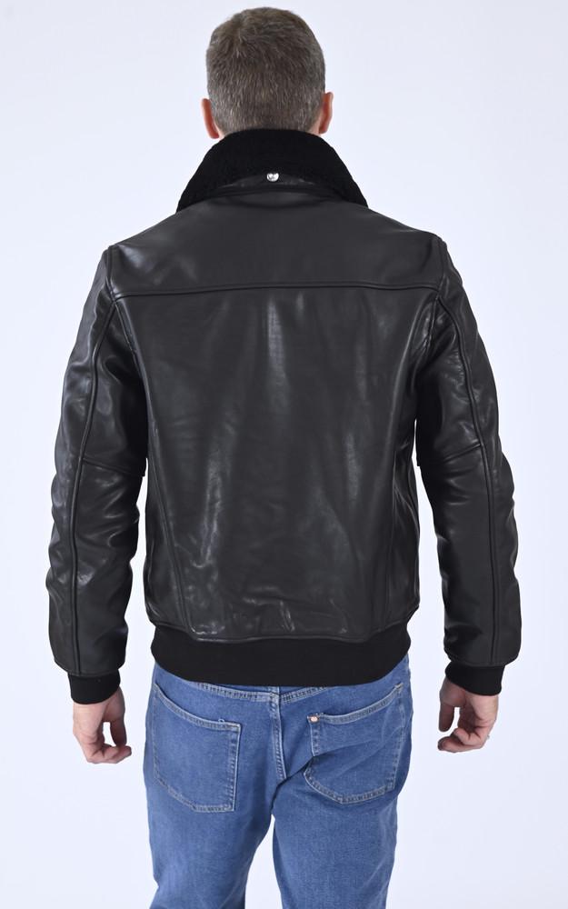 La Canadienne Pilote Vachette Lc Officier Noir