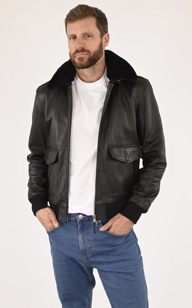 La Canadienne Pilote Vachette Noir