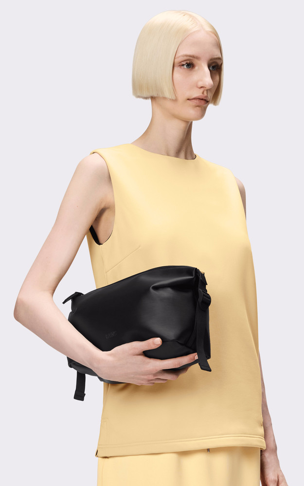 La Canadienne Pochette Hilo Wash Bag Noir