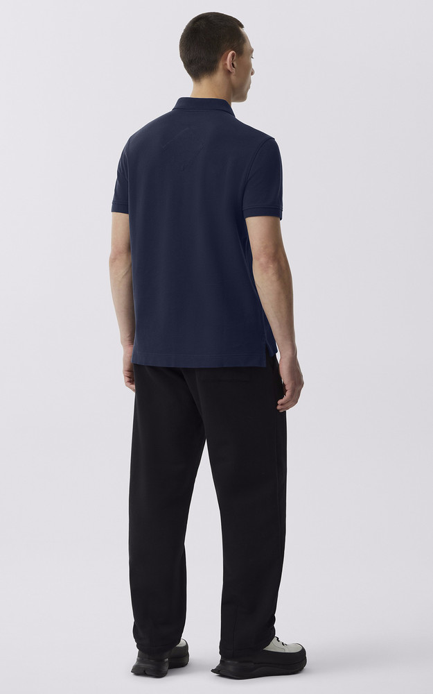 La Canadienne Polo Coton Beckley Bleu Marine