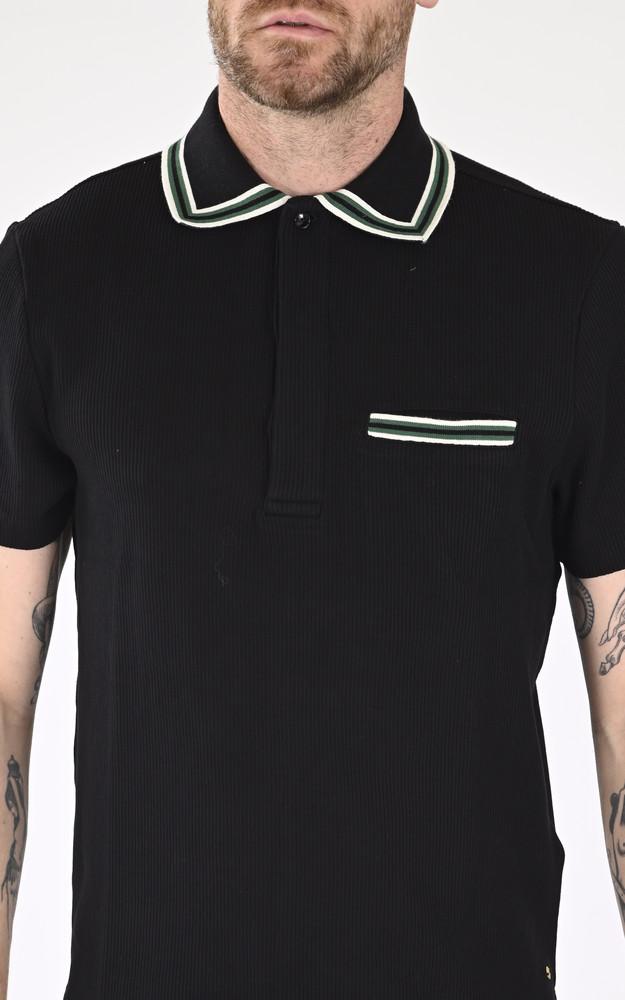La Canadienne Polo En Maille Noir