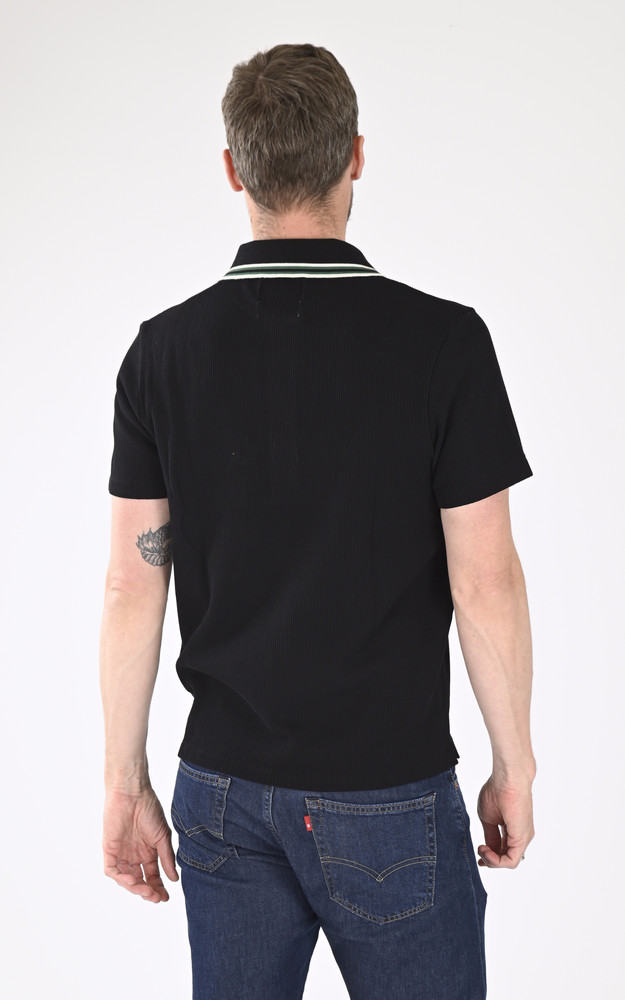 La Canadienne Polo En Maille Noir